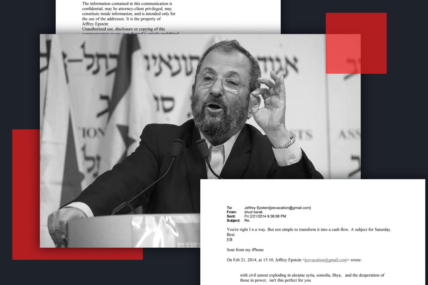 Jeffrey Epstein et Ehoud Barak, un duo mêlant business et diplomatie secrète Jeffrey Epstein et Ehoud Barak, un duo mêlant business et diplomatie secrète