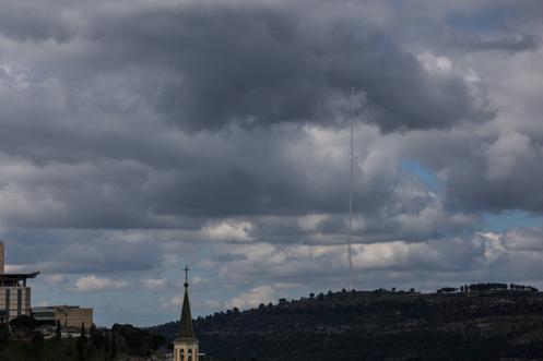 Le système de défense aérienne d’Israël en action, dans le ciel de Jérusalem, le 28 février 2026.