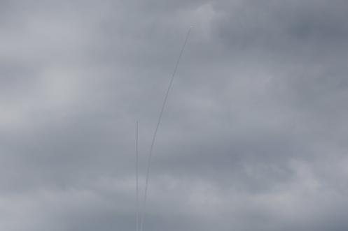 Le système de défense aérienne d’Israël en action, dans le ciel de Jérusalem, le 28 février 2026.