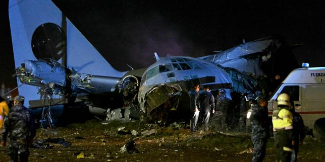 Bolivian military plane carrying cash crashes near La Paz, killing at least 15