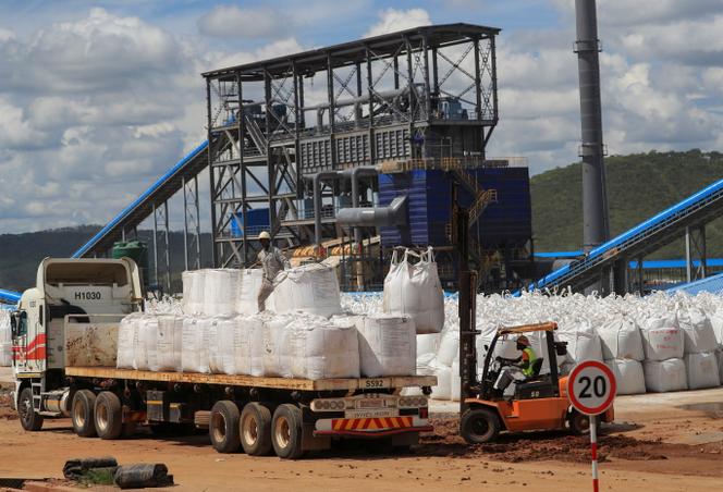Mine Prospect Lithium Zimbabwe à Goromonzi, au Zimbabwe, le 9 janvier 2024. 