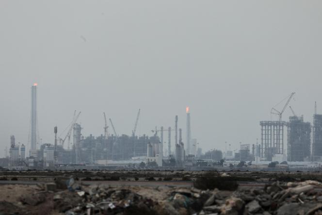 Les installations de production de gaz naturel liquéfié de QatarEnergy, dans la zone industrielle de Ras Laffan, au Qatar, le 2 mars 2026.