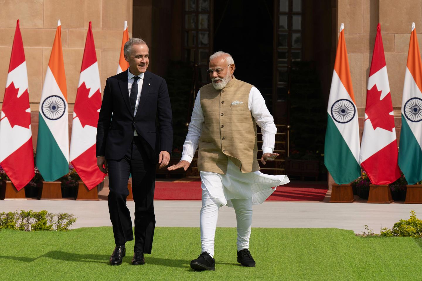 Le Canada entame une lune de miel économique avec l’Inde