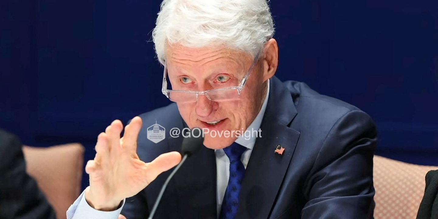 VIDEO Affaire Epstein : les images des auditions des époux Clinton