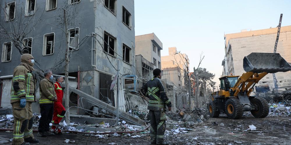 A Téhéran, le 2 mars. - MAJID ASGARIPOUR / VIA REUTERS
