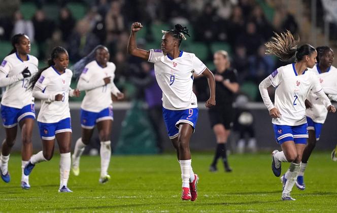 Melvine Malard a offert la victoire aux Bleues en Irlande. 