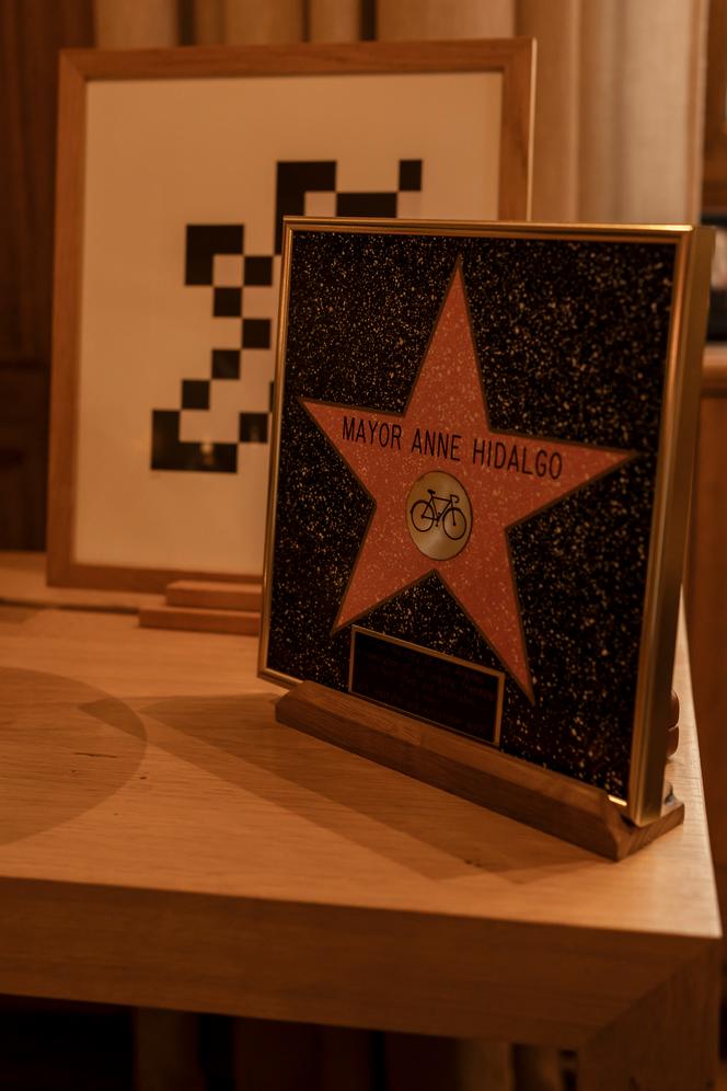 Dans le bureau d’Anne Hidalgo, à l’Hôtel de ville de Paris, le 25&nbsp;novembre&nbsp;2024.