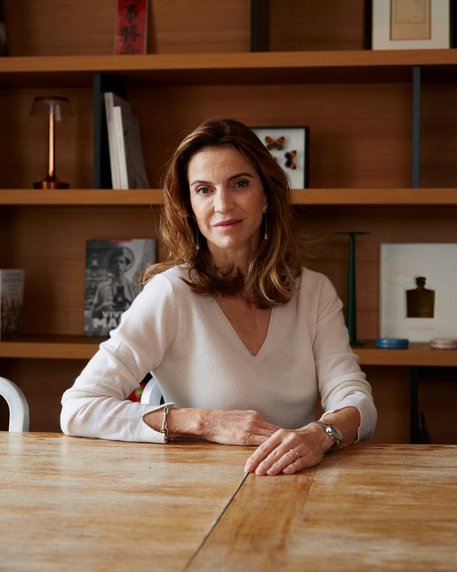 Félicité Herzog em sua casa em Paris, no dia 27 de fevereiro.