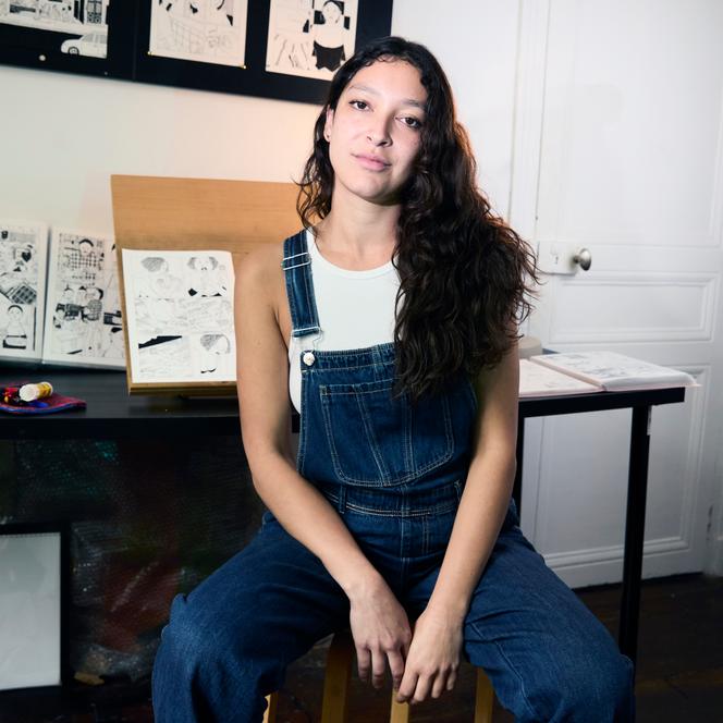 Maybelline Skvortzoff, chez elle, à Paris, le 24 février 2026.