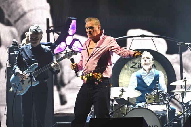 Morrissey lors d’un concert à l’O2 Arena, à Londres, le 28 février 2026.