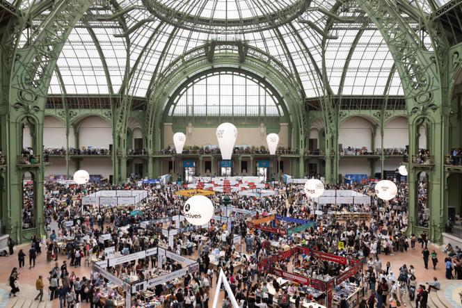 A edição de 2025 do Festival do Livro de Paris, 12 de abril de 2025.