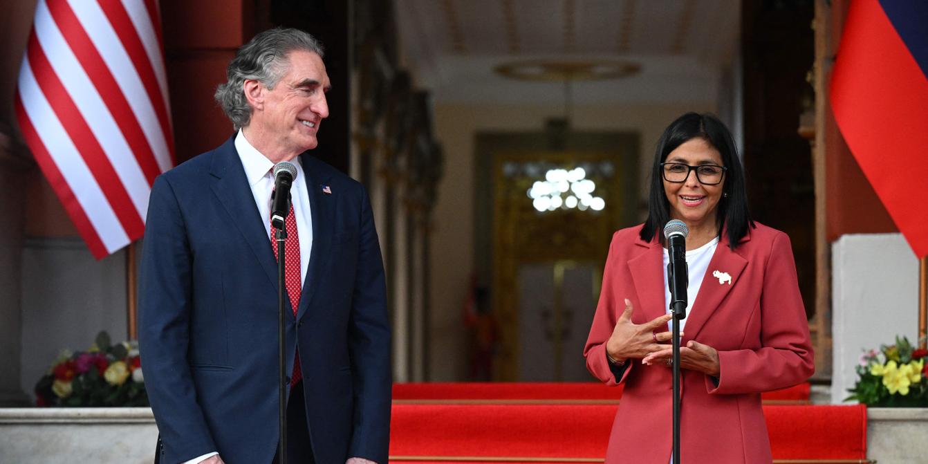 La présidente vénézuélienne remercie Donald Trump pour son « aimable disposition » à travailler ensemble Kép