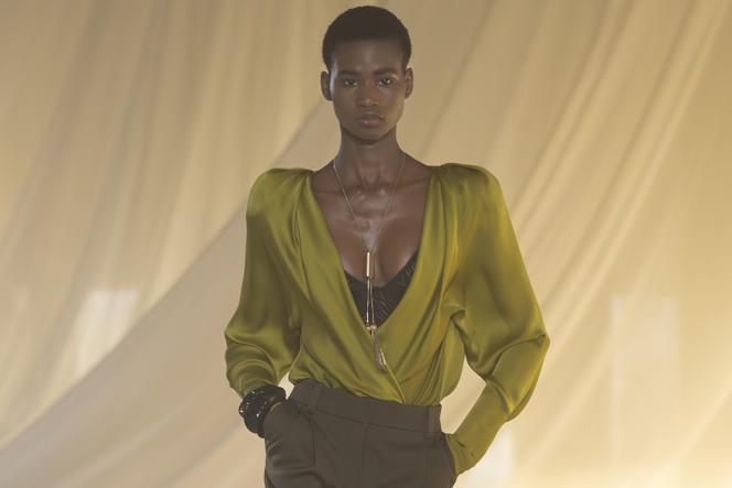 Balmain, autumn-winter 2026-2027 collection, presented, Paris, March 4, 2026.