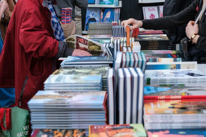 La Foire du livre de Bruxelles, en avril 2024.