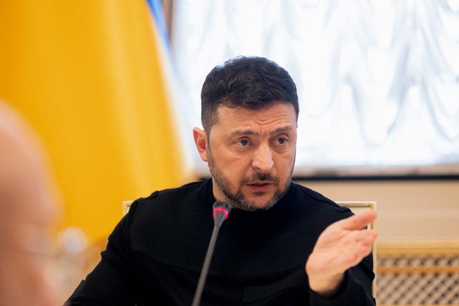 Volodymyr Zelensky à Kiev, le 5 mars 2026.