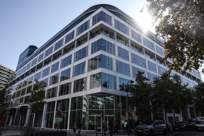 Sede da Arcom, em Paris, 19 de setembro de 2025.