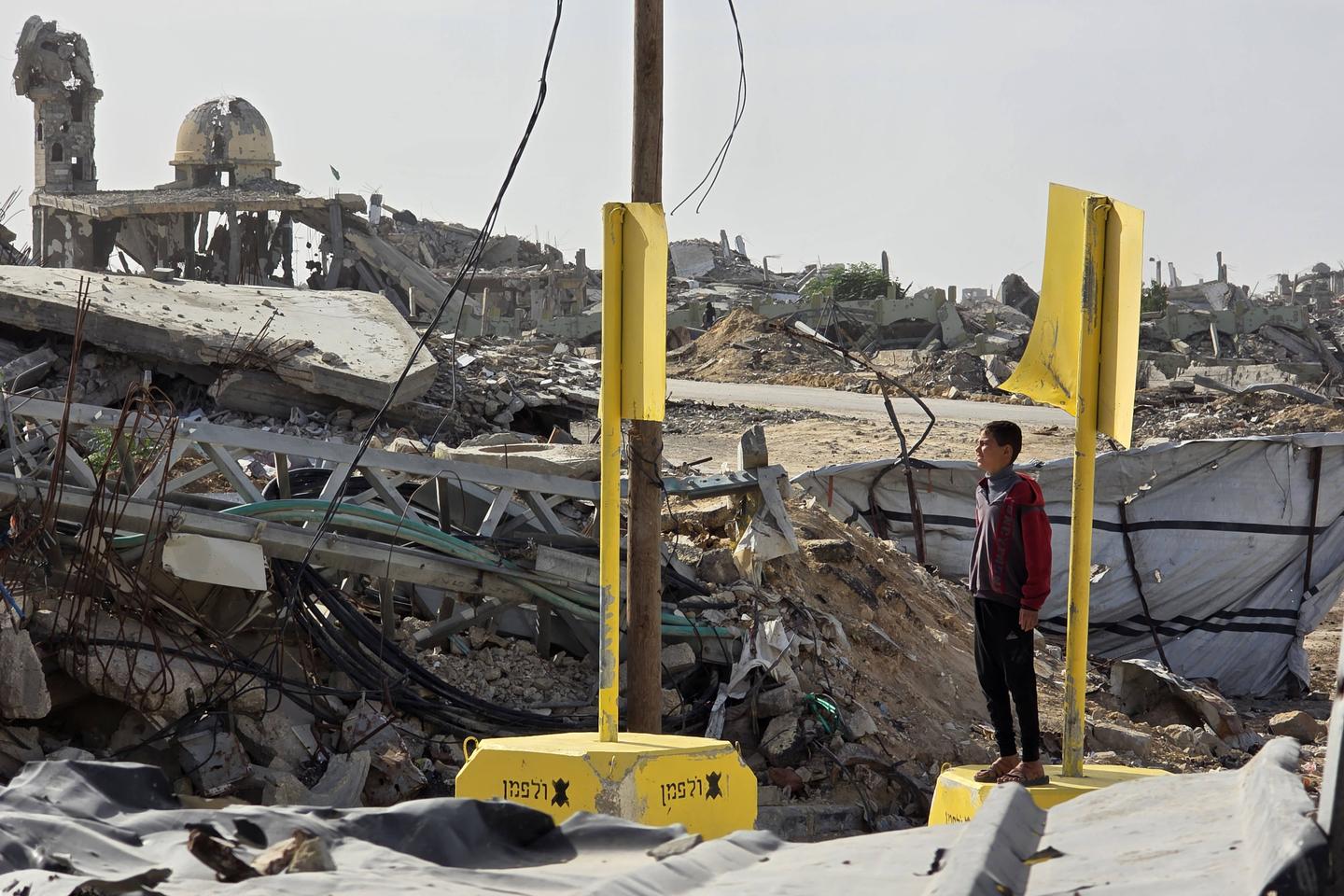 Dans la bande de Gaza, l’enfer de la « ligne jaune »