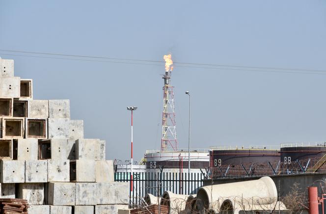 Le complexe de raffinerie d’Alger, à Baraki, au sud-est de la capitale, le 24&nbsp;février&nbsp;2022.