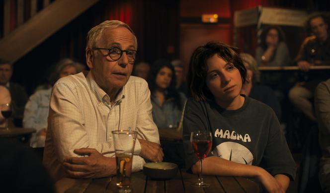Fabrice Luchini (Robert Zucchini) et Marie Narbonne (Lisbeth) dans « Victor comme tout le monde », de Pascal Bonitzer.