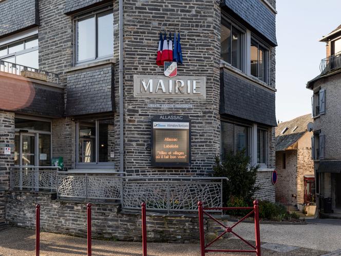 La mairie d’Allassac (Corrèze), le 27 février 2026.
