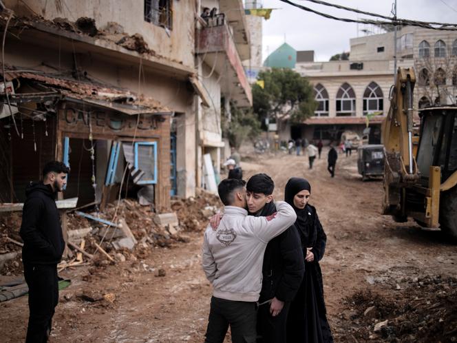 Les destructions après une opération nocturne de l’armée israélienne, à Nabi Chit (Liban), le 7&nbsp;mars&nbsp;2026.