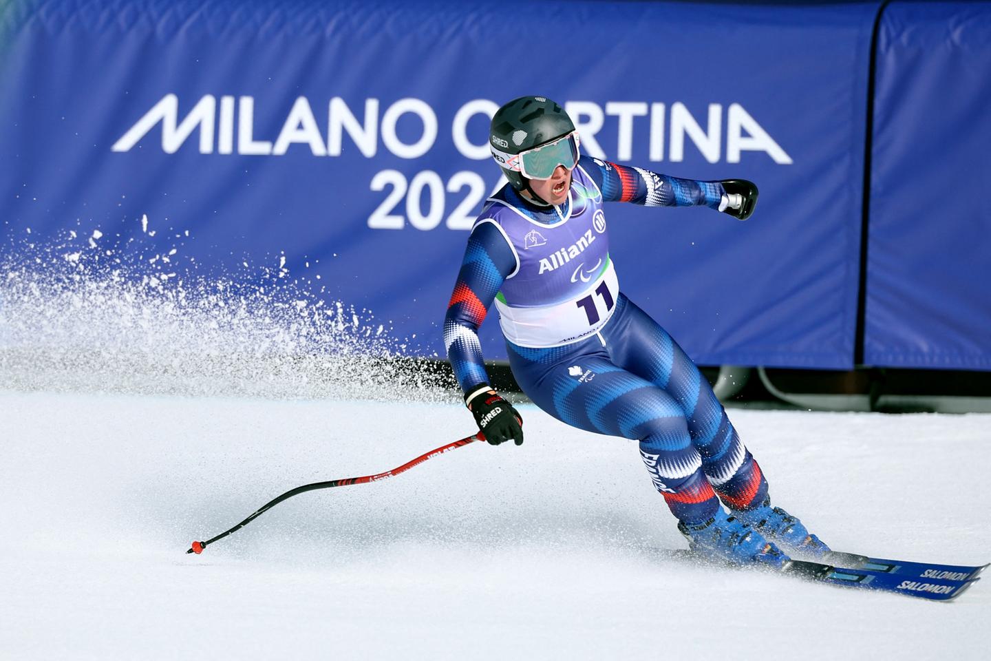 La skieuse Aurélie Richard, en argent sur la descente, offre à la délégation française sa première médaille aux Jeux paralympiques 2026