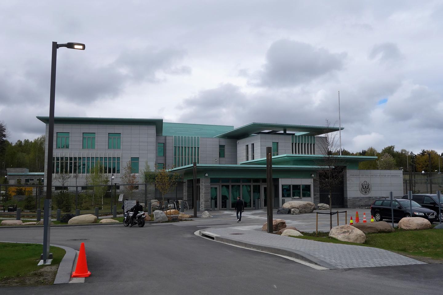 Une forte explosion devant l’ambassade des Etats-Unis à Oslo, pas de victime