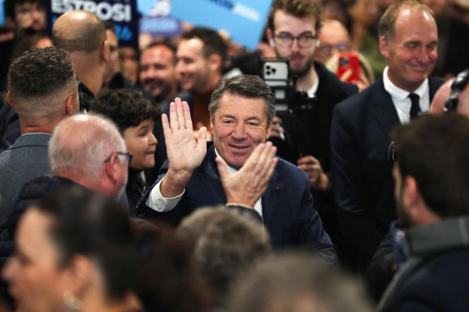 Christian Estrosi, au lancement de sa campagne pour les élections municipales, à Nice, le 22 novembre 2025.