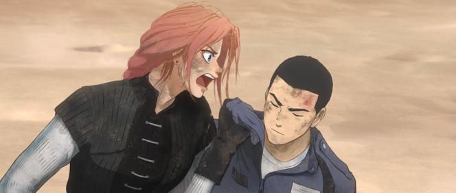 Image extraite du film d’animation « Scarlet et l’éternité », de Mamoru Hosoda.