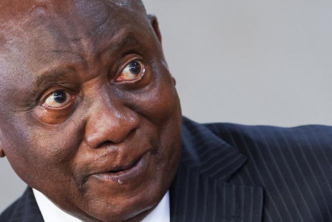 Presidente sul-africano Cyril Ramaphosa, em Brasília, 9 de março de 2026.
