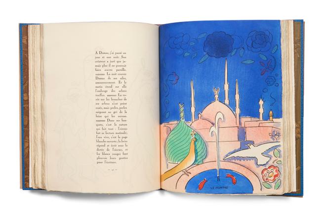 « Conte des Mille et Une Nuits », dans l’édition de Joseph-Charles Mardrus, en 1918, illustré par les aquarelles et dessins de Kees Van Dongen.