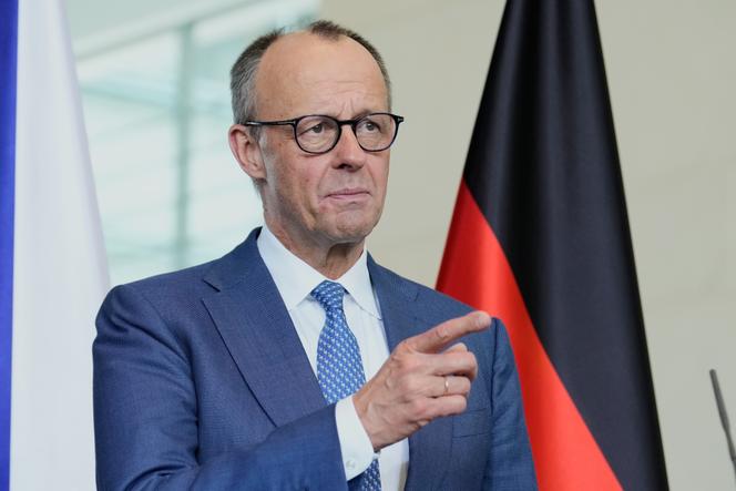 Le chancelier allemand, Friedrich Merz, à Berlin, le 10 mars 2026.