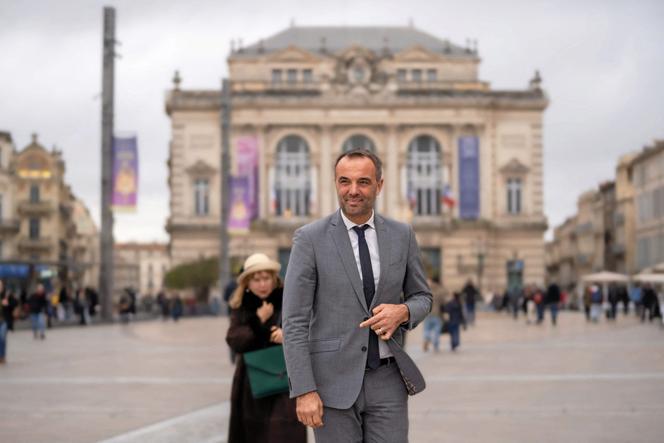 Michaël Delafosse, maire de Montpellier et de la métropole, le 15 janvier 2026, à Montpellier.