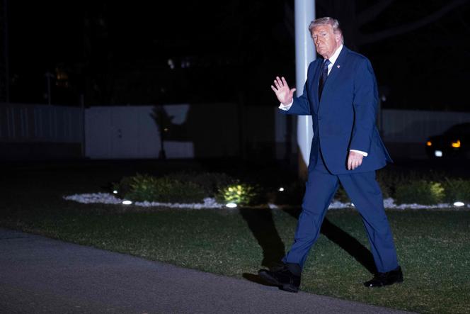 Donald Trump à la Maison Blanche, à Washington, le 9 mars 2026.