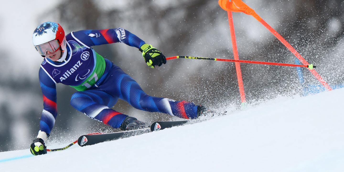 Arthur Bauchet décroche l'or en combiné aux Jeux Paralympiques 2026