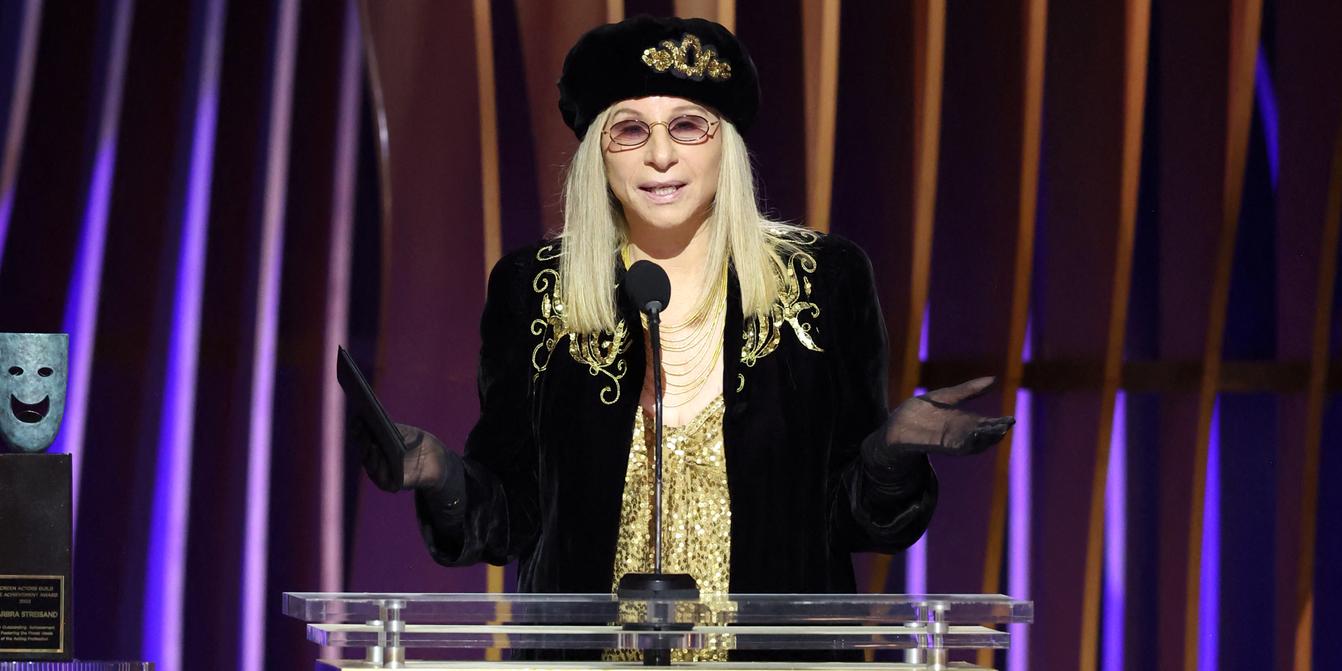 Barbra Streisand a SAG-gálán