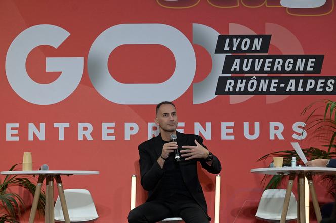 Jean-Michel Karam, durante o Go Entrepreneurs Show, em La Sucrière, em Lyon, 25 de setembro de 2025.