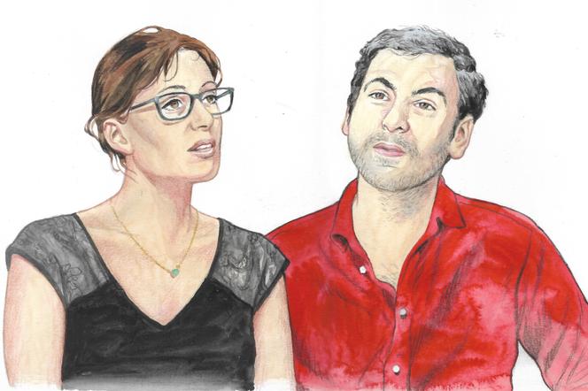 La philosophe Stéphanie Roza et le docteur en sciences politiques Amirpasha Tavakkoli.