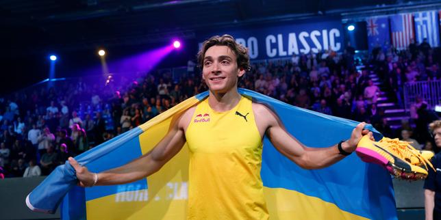 Duplantis clears 6.31 meters to set his 15th pole vault world record