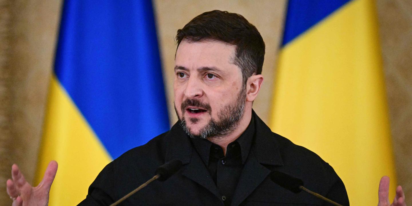 Volodymyr Zelensky reçu à l’Elysée vendredi
