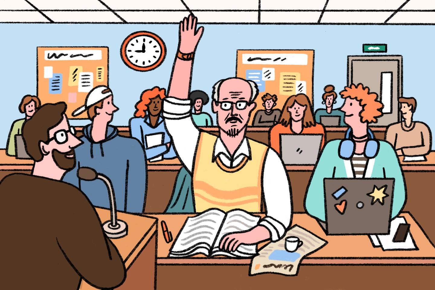 « Franchement, je m’éclate » : les seniors toujours plus nombreux à s’inscrire à l’université