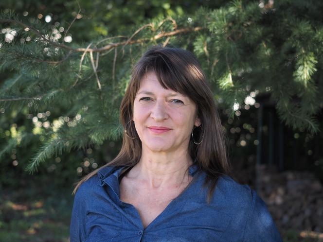 Christine Détrez, em Villefontaine (Isère), em 2021.