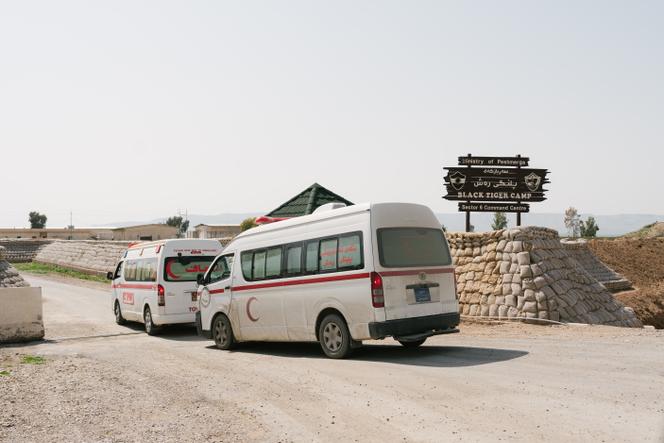 A la base militaire des forces spéciales Black Tiger à Mala Qara (Irak), le 13 mars 2026.