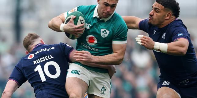 Ireland keep Six Nations title dreams alive after dashing Scotland's 43-21