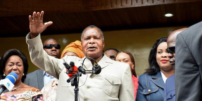 Congo-Brazzaville's Sassou Nguesso is reelected, according to provisional results