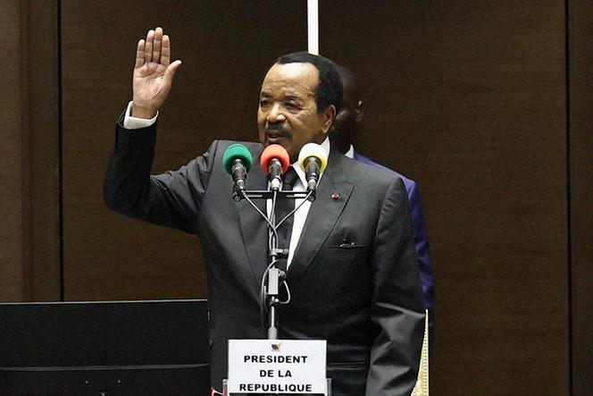 Le président camerounais Paul Biya, à l’Assemblée nationale, à Yaoundé, le 6 novembre 2025.