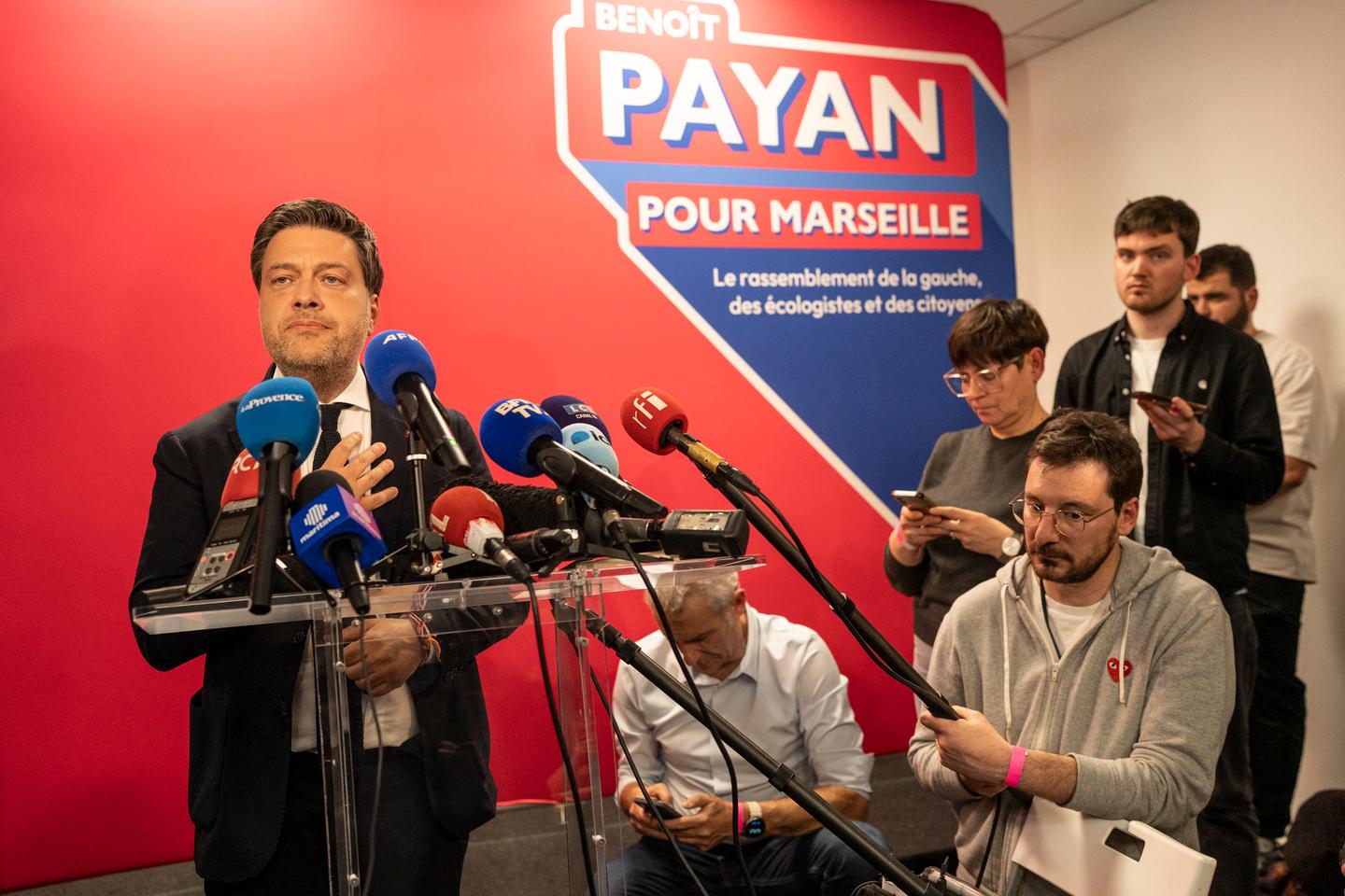 Municipales à Marseille : Benoît Payan, le maire sortant talonné par le RN, refuse toute fusion avec LFI après le premier tour Municipales à Marseille : Benoît Payan, le maire sortant talonné par le RN, refuse toute fusion avec LFI après le premier tour