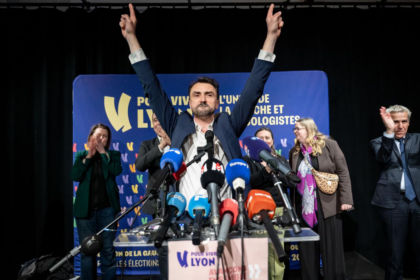 Grégory Doucet en ballottage favorable face à Jean-Michel Aulas en déroute