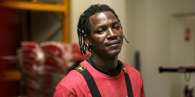 L’acteur Abou Sangare, des Césars aux chantiers, et vice-versa