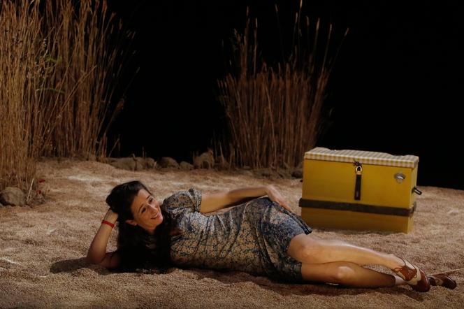 Laetitia de Fombelle dans « A tous ceux qui », de Noëlle Renaude, mis en scène par Timothée de Fombelle, au Théâtre du Soleil, à la Cartoucherie de Vincennes, le 2 mars 2026.